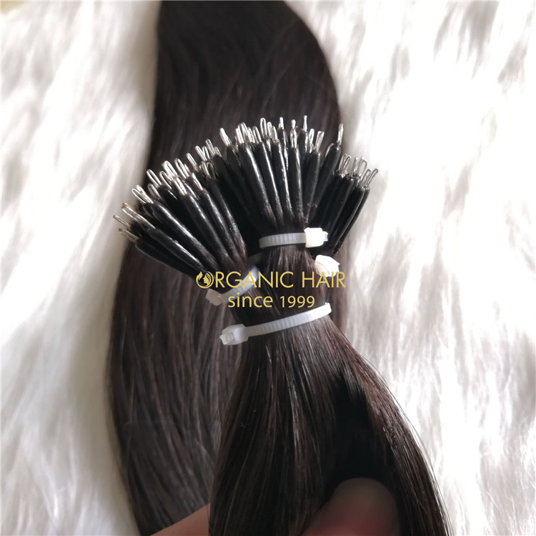 22inch #1 nano tip human hair for uk market A197